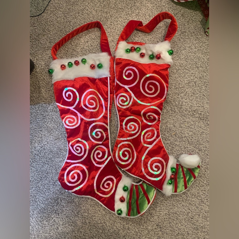 LARGE WHIMSICAL STOCKINGS